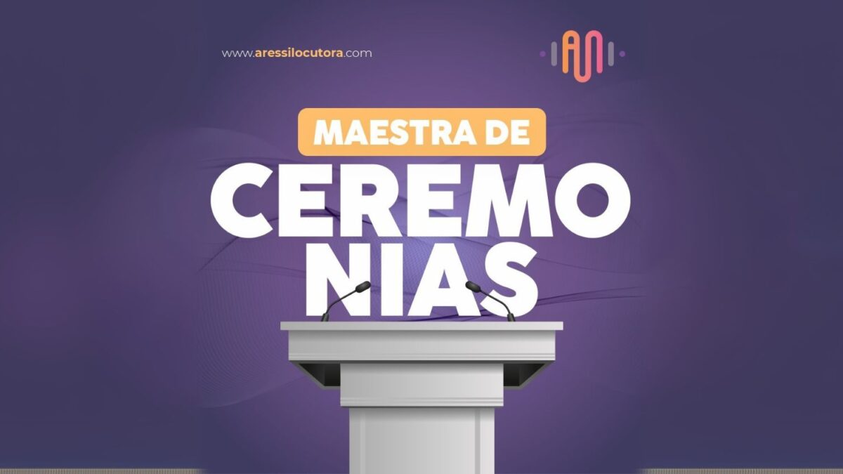 Como ser una maestra de ceremonias